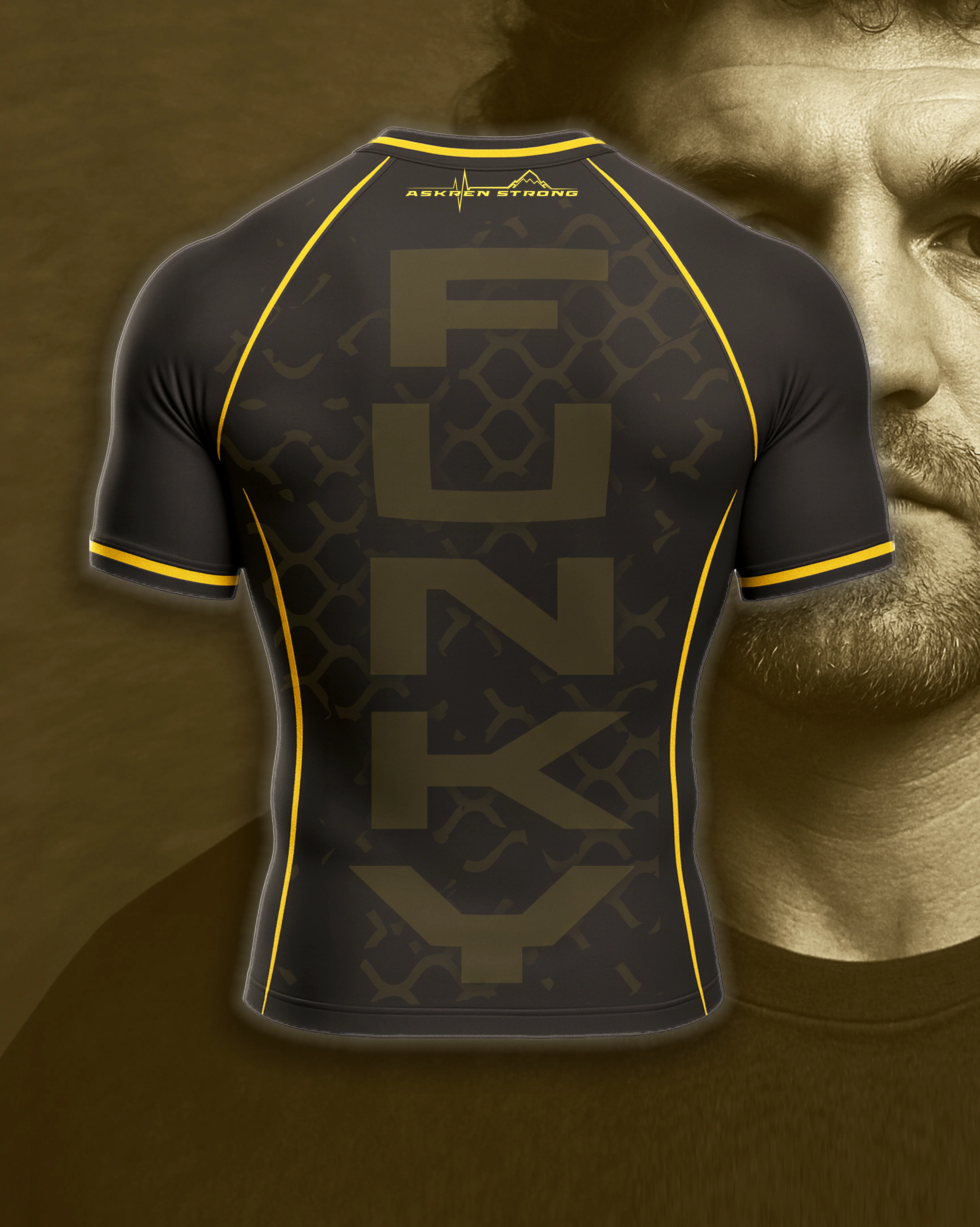 Askren Strong Collab Rashguard (100% of Profits Donated to Ben Askren’s Recovery) - Image 3