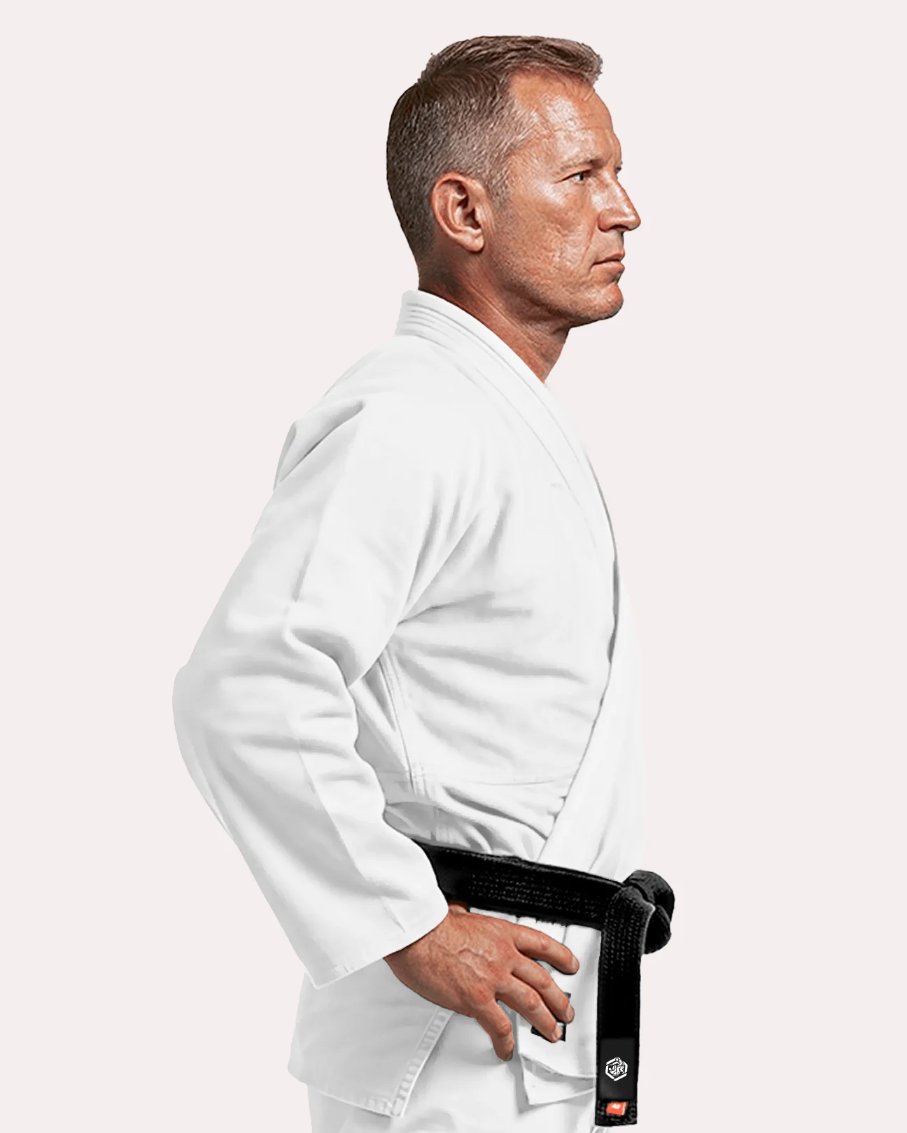 BJJ Fanatics White Plain Gi 380 gsm - Image 2