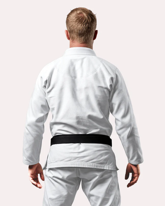 BJJ Fanatics White Plain Gi 380 gsm - Image 3