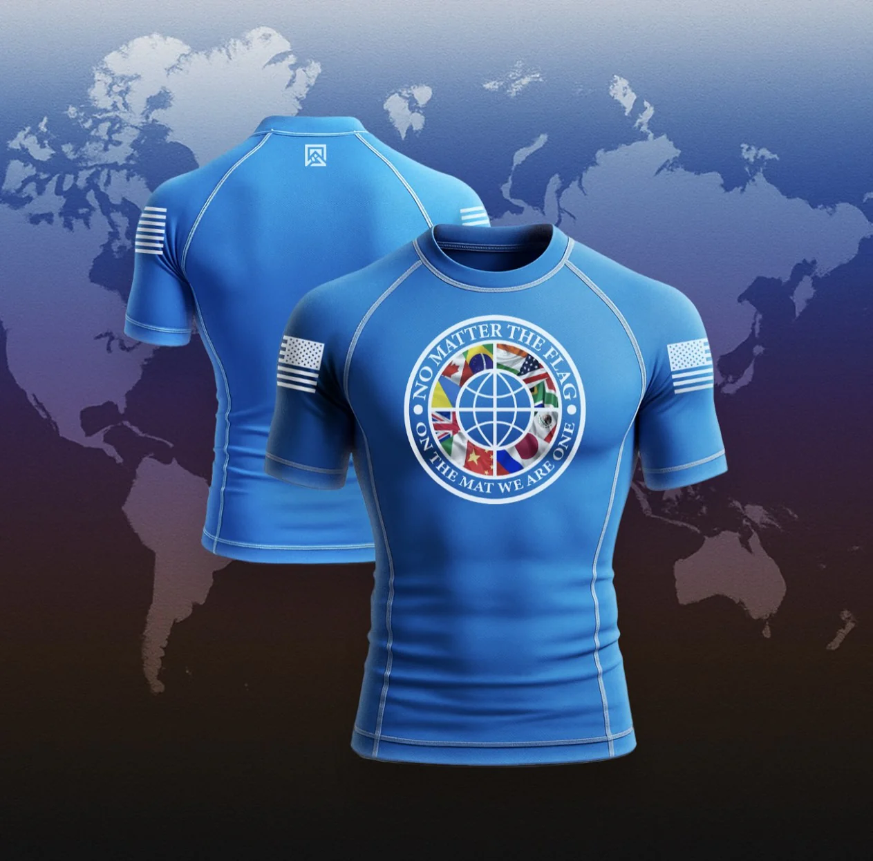 "On The Mat We Are One" Rashguard - Image 3