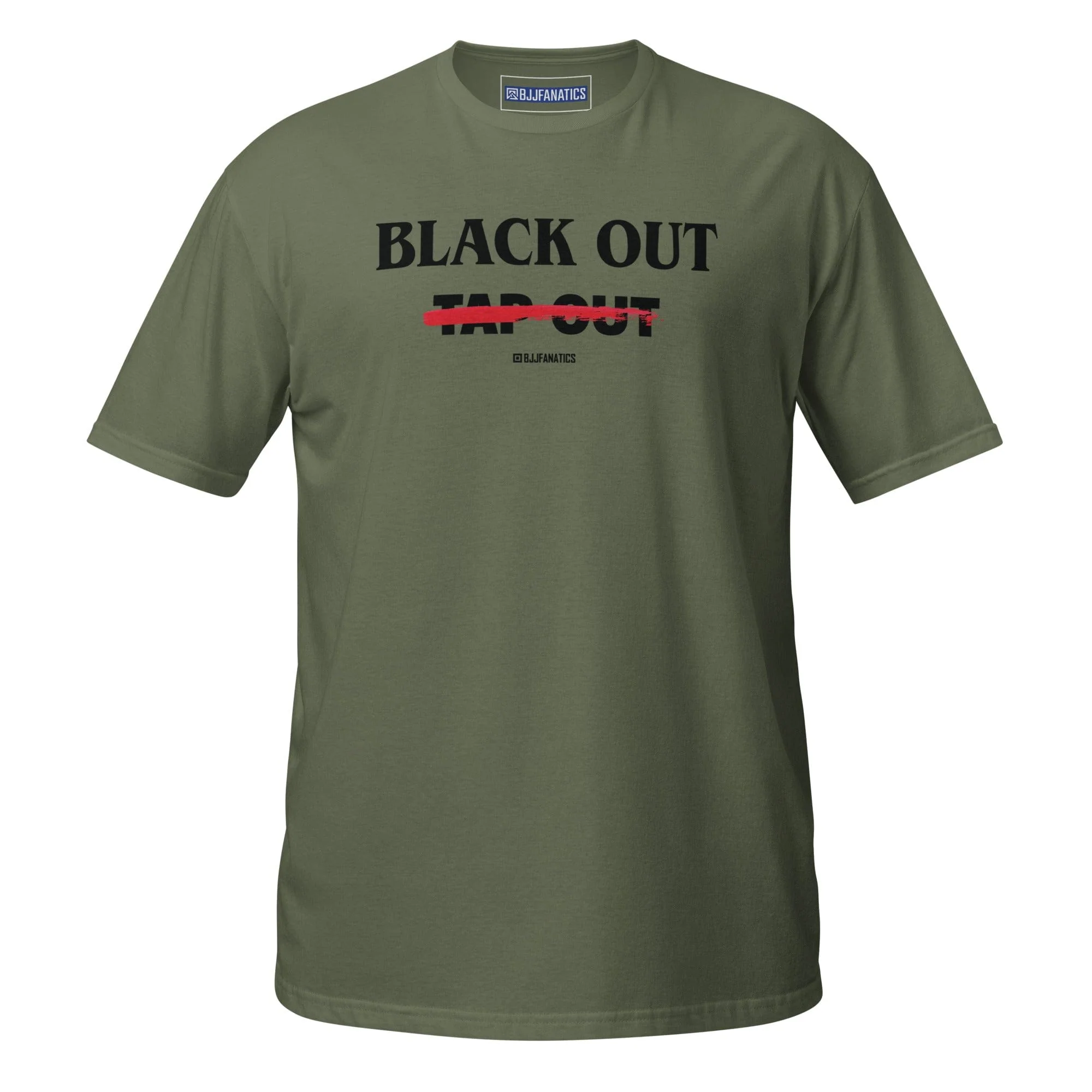 Blackout Over Tap Out Dark Tee
