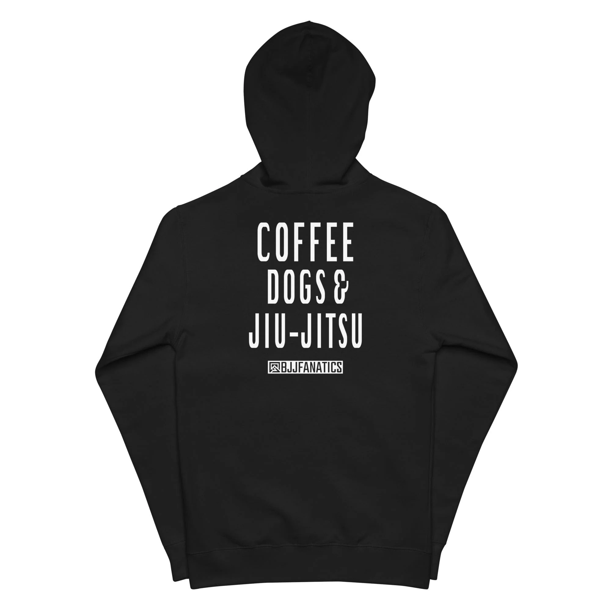 Coffee Dogs Jiu Jitsu Premium Zip Hoodie - Image 2