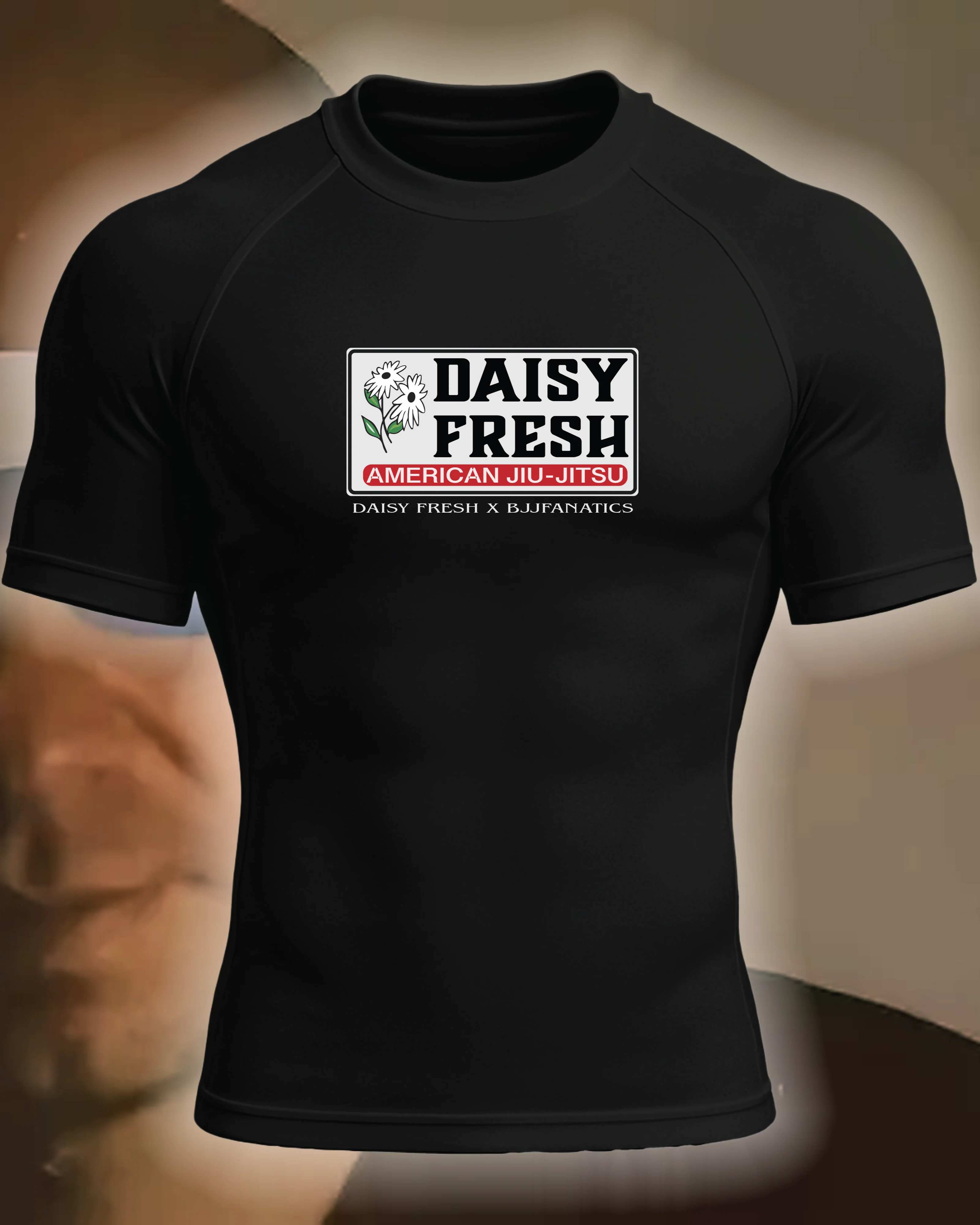 Daisy Fresh Collab Jiu-Jitsu Rashguard (100% of Profits Donated to Heath Pedigo’s Emergency Eye Surgery - Image 2