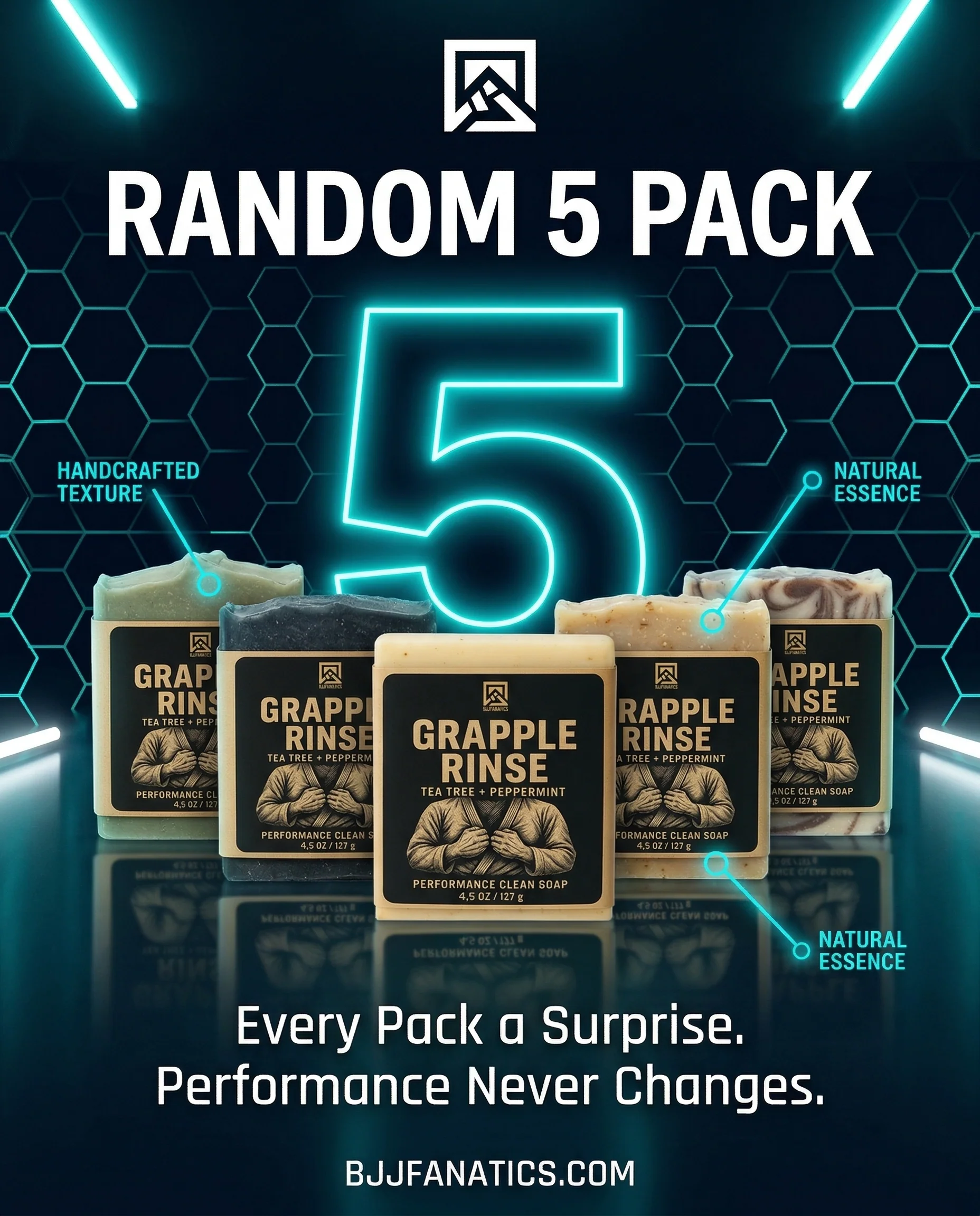 Grapple Rinse Soap Random 5 Pack