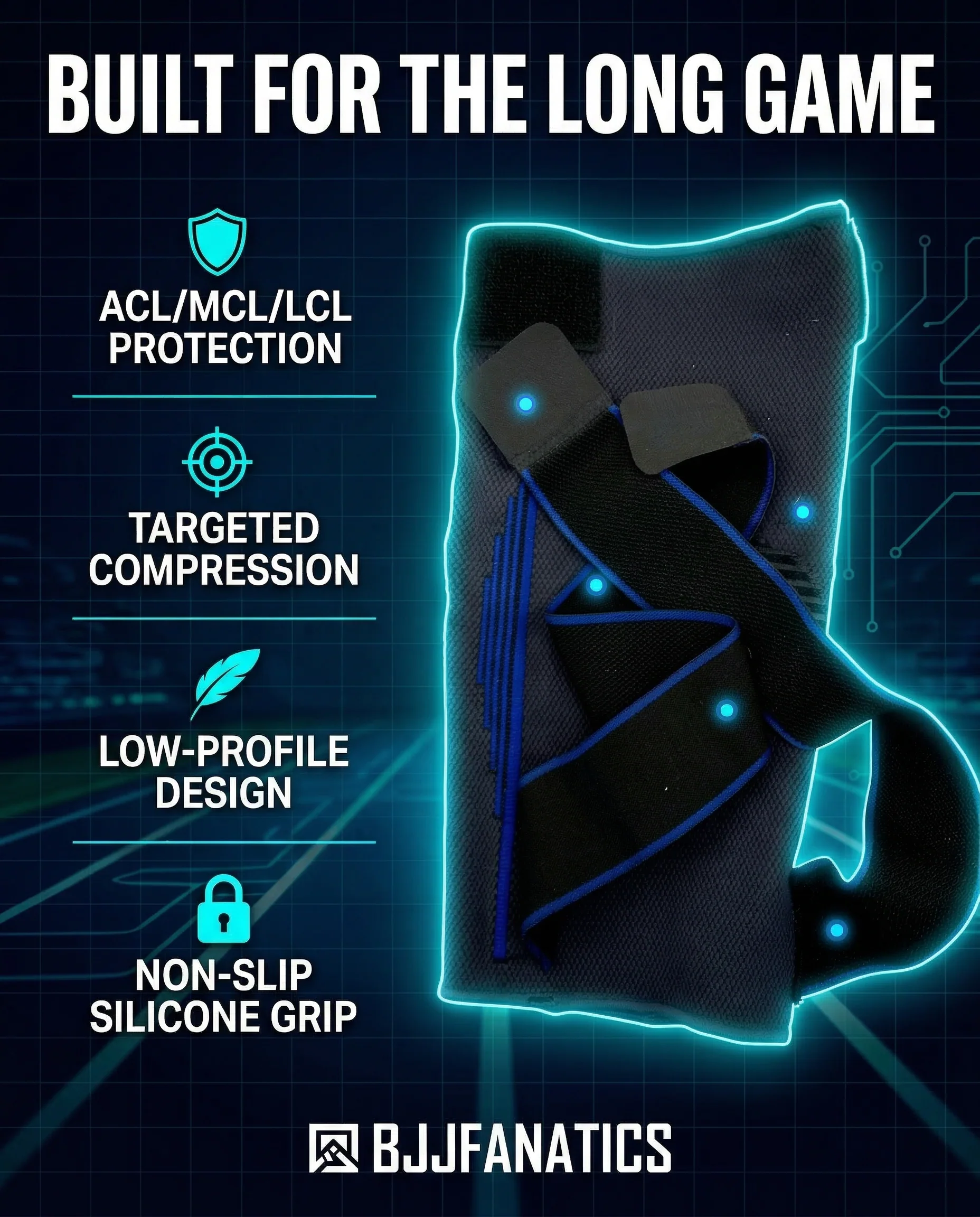 GripGuard Padded Knee Sleeve - Image 5