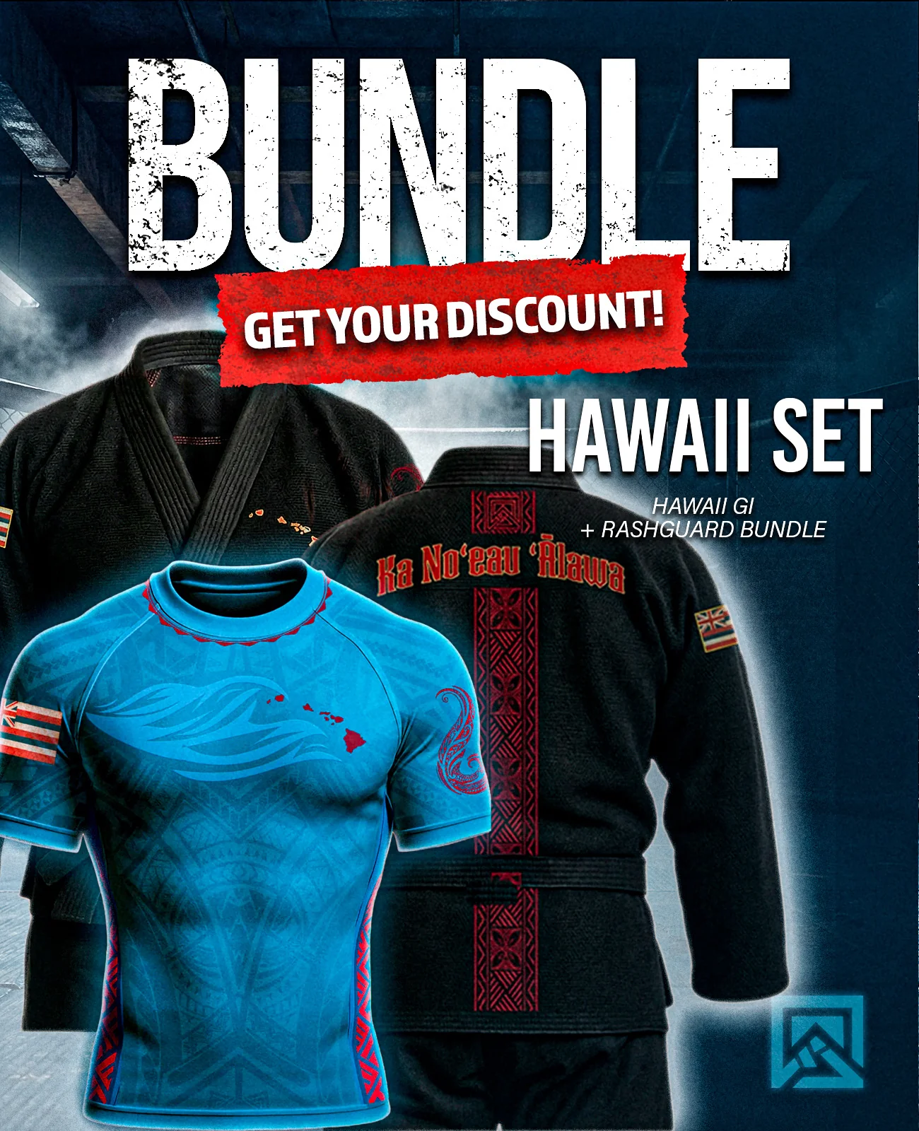 Hawaii Gi + Rashguard Bundle