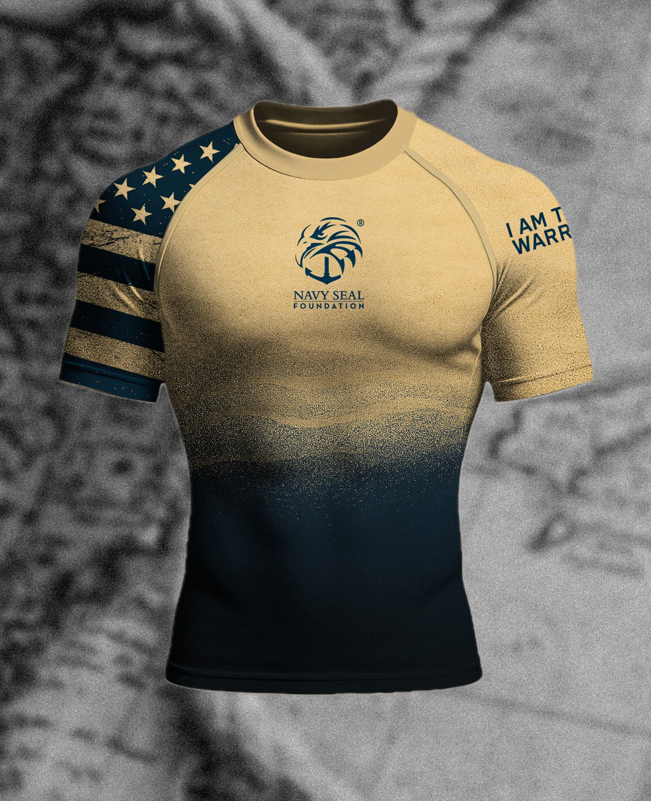 Navy SEAL Foundation × BJJ Fanatics Collab Rashguard ($5 from each rashguard sold goes directly to the Navy SEAL Foundation)