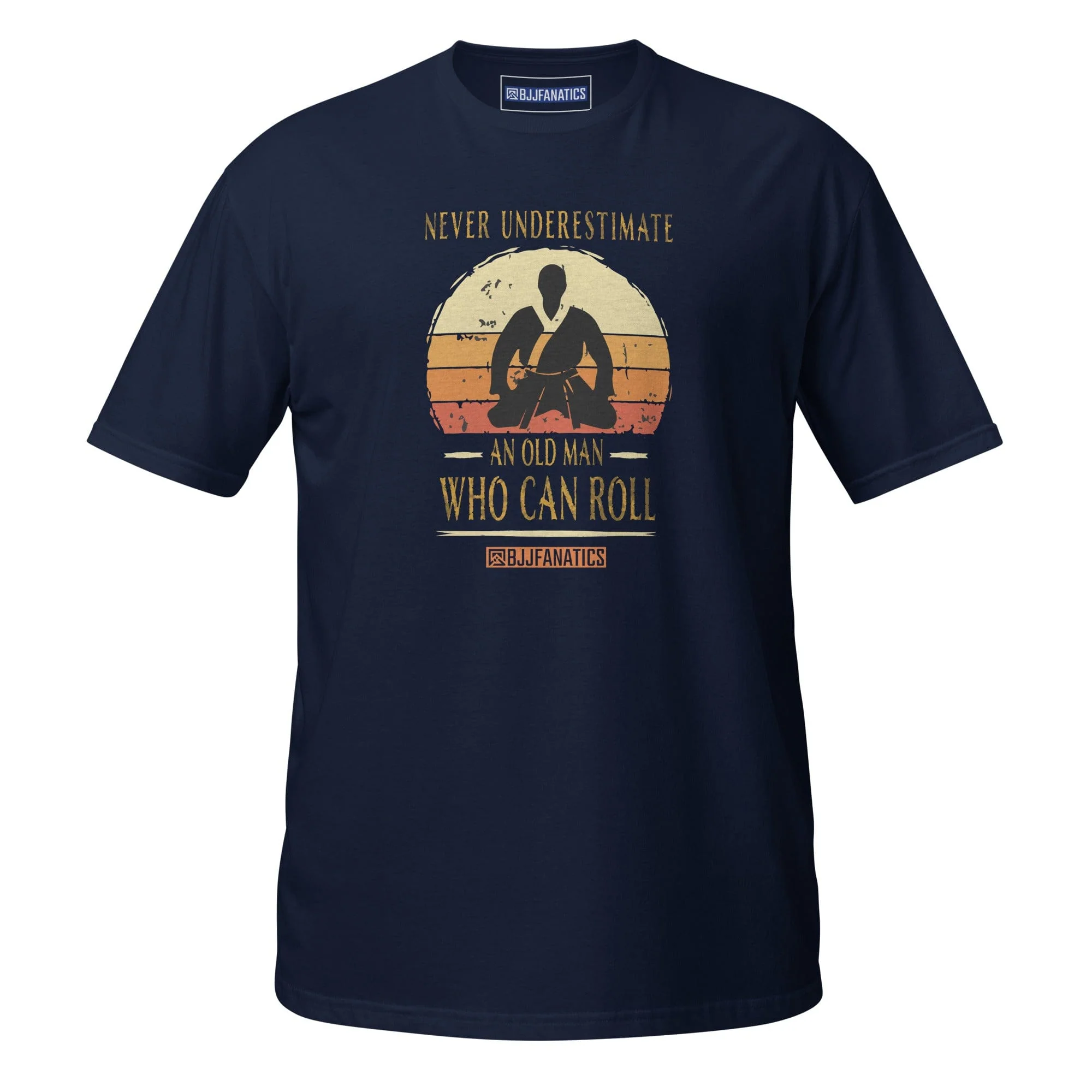 Never Underestimate An Old Man Who Can Roll Tee - Image 2