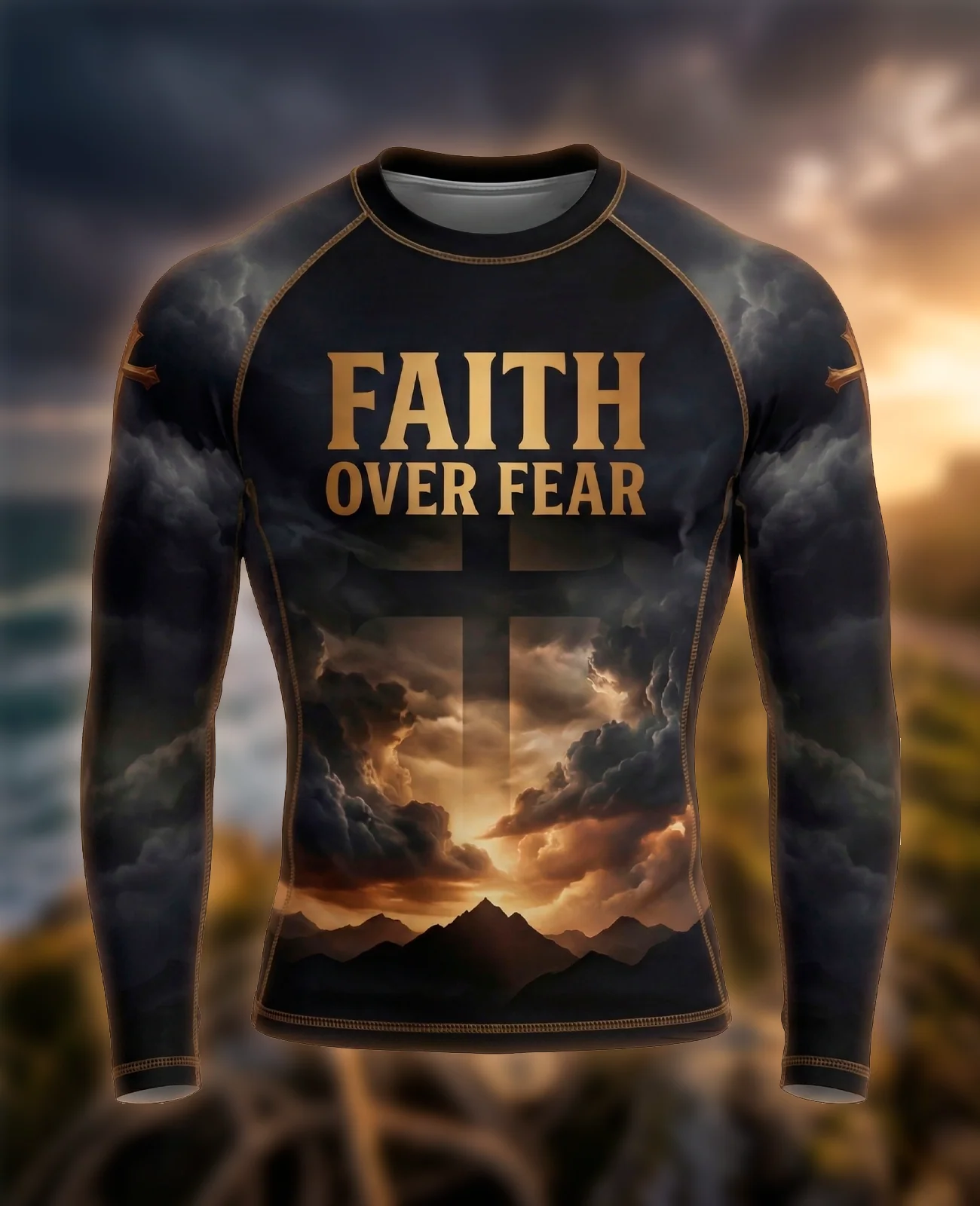 Pre-Order Faith Over Fear Rashguard - Image 3