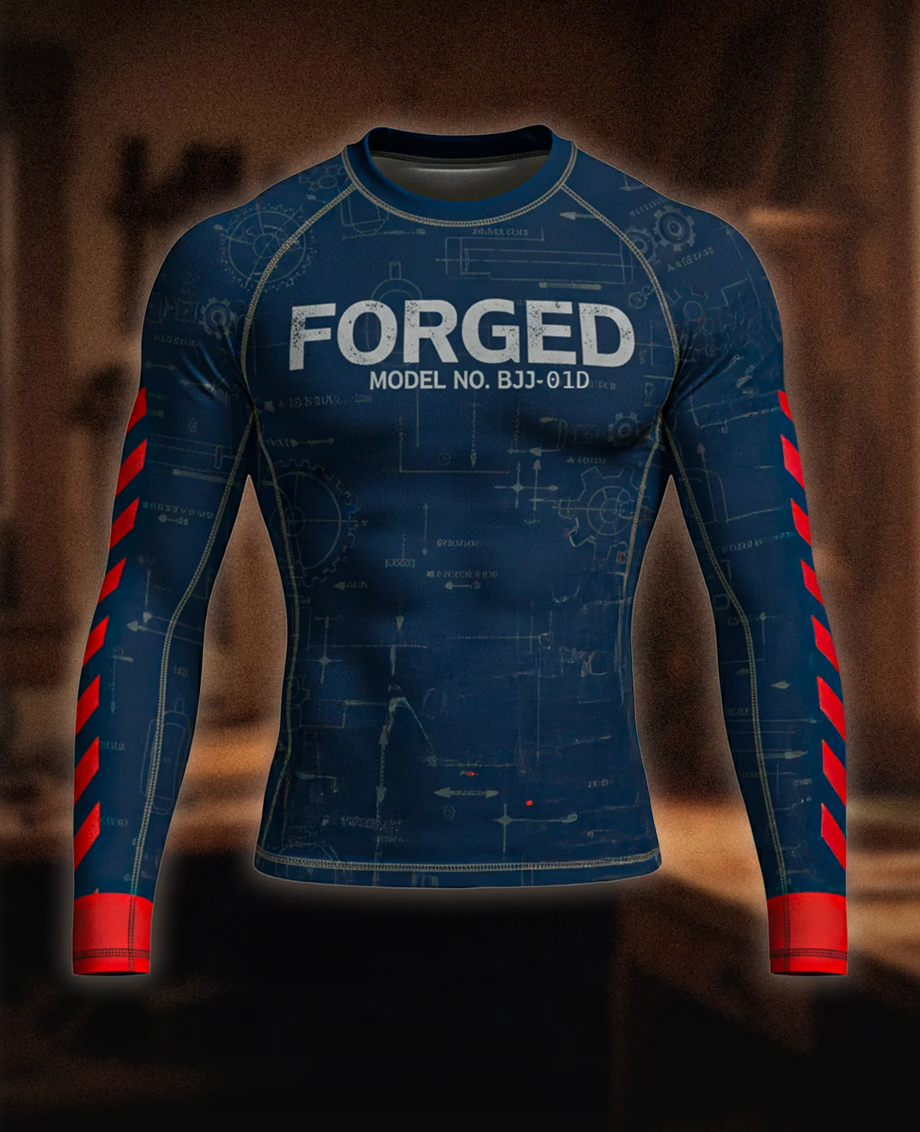 "Old Man" Jiu Jitsu Rashguard - Image 3