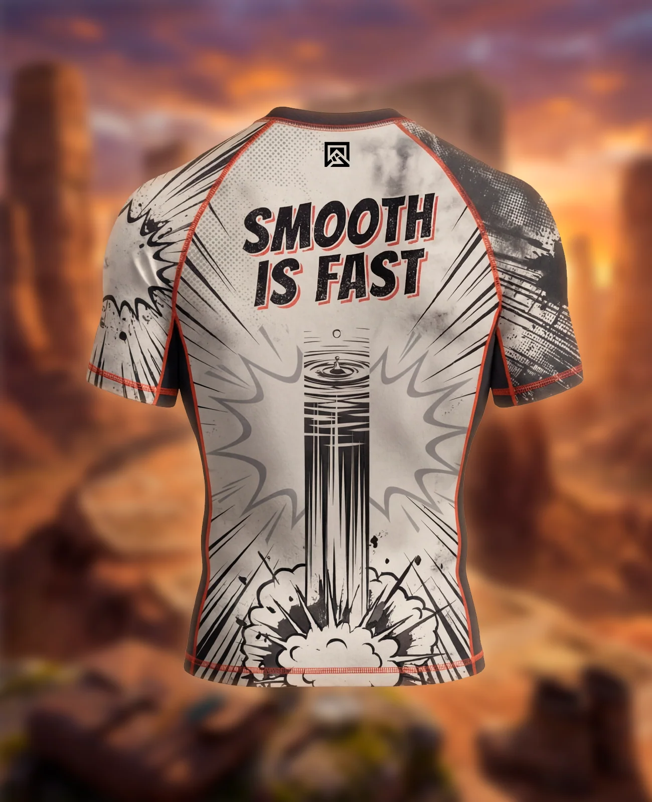 Pre-Order Slow is Smooth, Smooth is Fast Rashguard - Image 2
