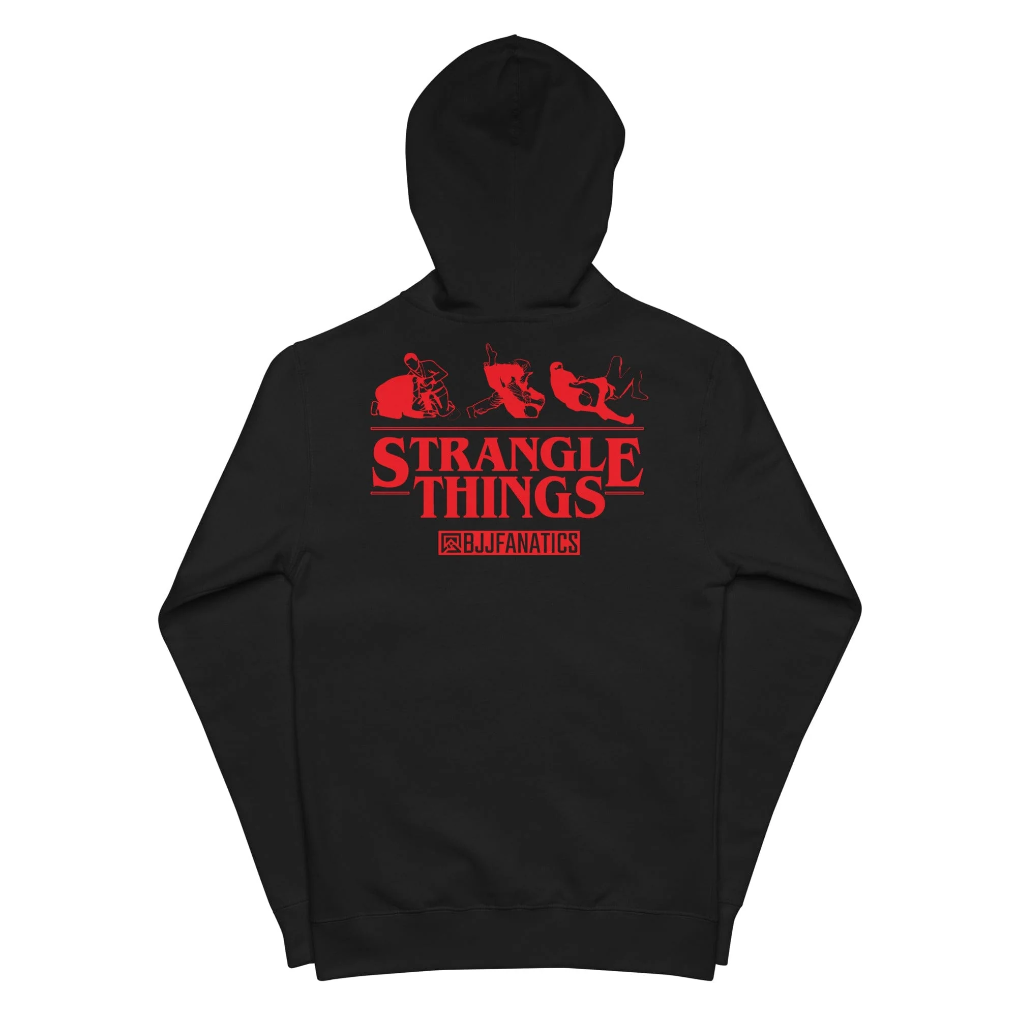 Strangle Things Premium Zip Hoodie - Image 2