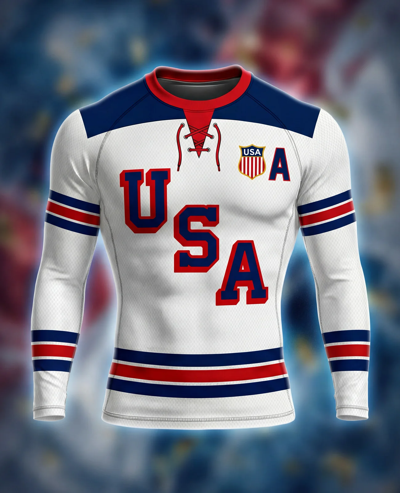 USA Hockey Gold Rashguard - Image 3